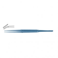 Diam-n-Dust™ Micro Dressing Forcep Curved Titanium, 18 cm - 7" Tip Size 6.0 x 0.7 mm Diam-n-Dust™ Micro Dressing Forcep Curved Titanium, 18 cm - 7" Tip Size 6.0 x 0.7 mm
